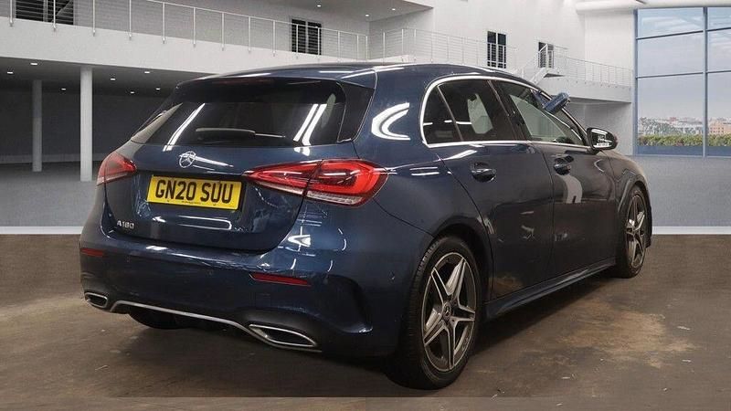 Used Mercedes A180 Executive 136 HP (100 kW) 2020 Blue Hatchback