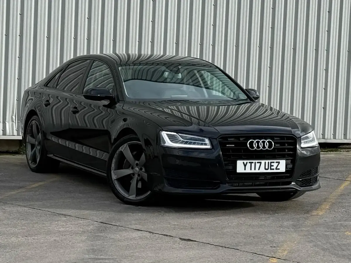 Used Audi A8 Black Edition 262 HP (192 kW) 2017 Black Sedan