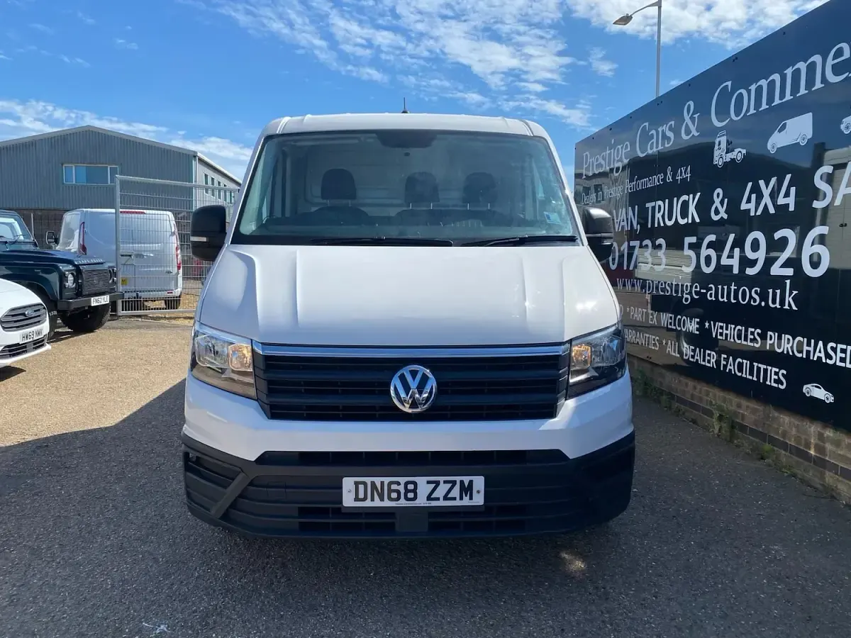 Used VW Crafter 140 HP (102 kW) 2018 White Van