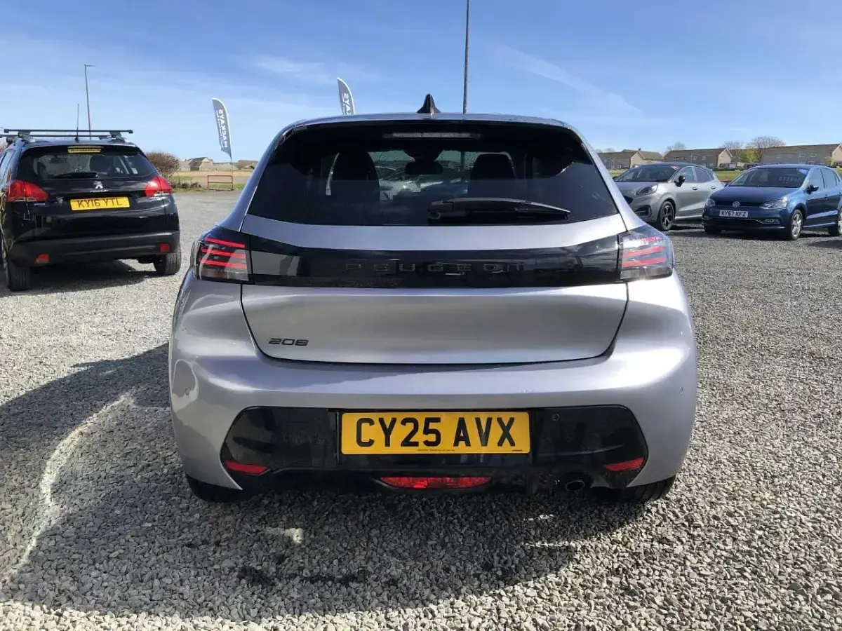 New Peugeot 208 Allure 99 HP (72 kW) 2025 Grey Hatchback