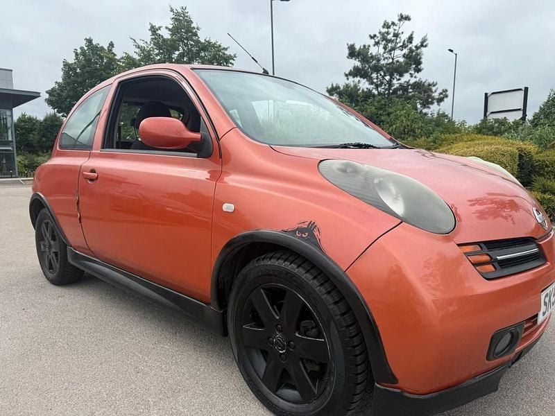 Red Used 2004 Nissan Micra Hatchback | £799 (Good price) - Image 1/4