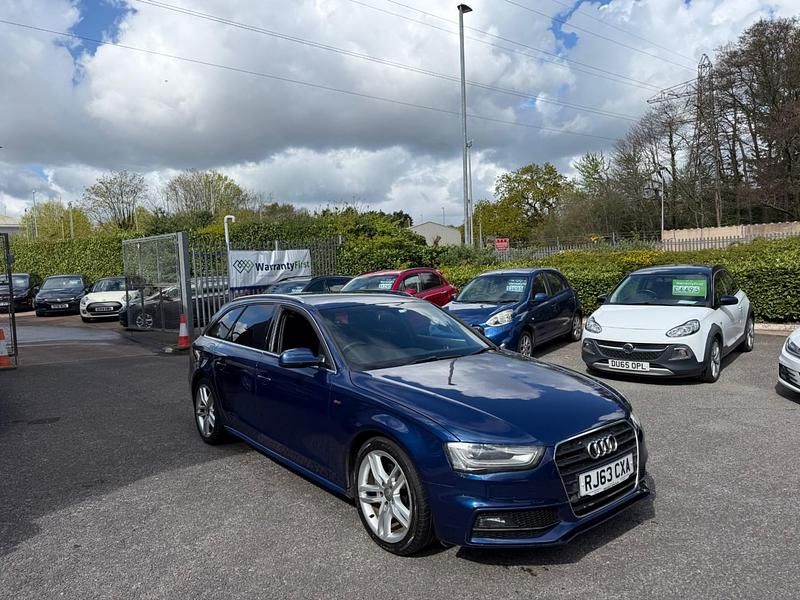 Used Audi A4 S-Line 174 HP (127 kW) 2013 Blue Estate