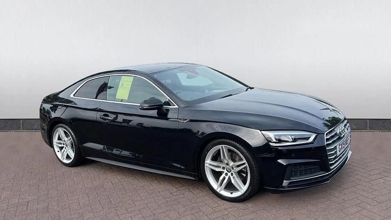 Black Used 2019 Audi A5 S-Line Coupe | £15,998 (Good price) - Image 1/4
