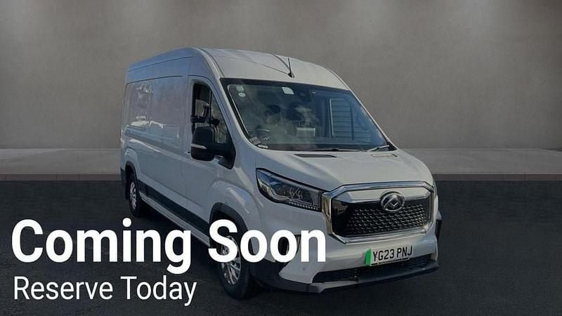 Used Maxus V90 204 HP (150 kW) 2023 White Van