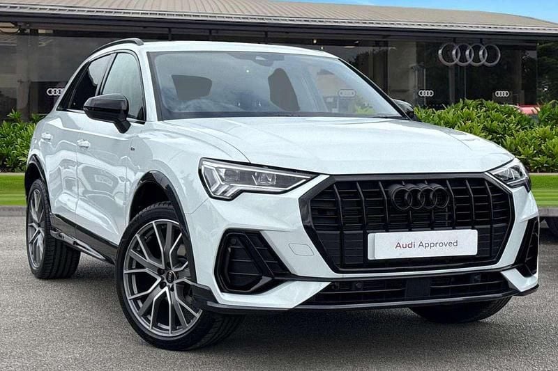 White Used 2024 Audi Q3 Black Edition SUV | £33,980 (Fair price) - Image 1/4