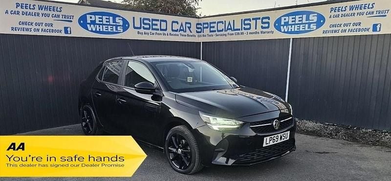 Black Used 2020 Vauxhall Corsa Hatchback | £7,675 (Super price) - Image 1/4