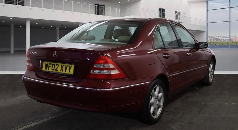 Used Mercedes C240 Elegance 2002 Red Sedan