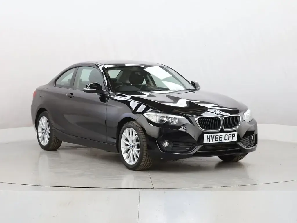 Used BMW 218 Performance 136 HP (100 kW) 2016 Black Coupe