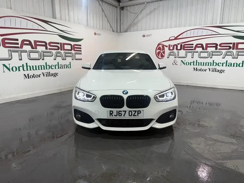 Used BMW 118 Efficient Dynamics 136 HP (100 kW) 2018 White Hatchback