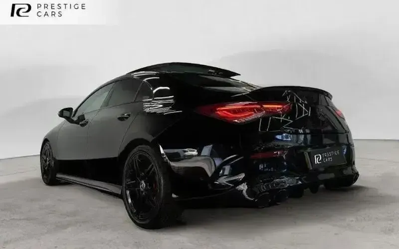 Used Mercedes CLA180 AMG line 136 HP (100 kW) 2021 Black Sedan