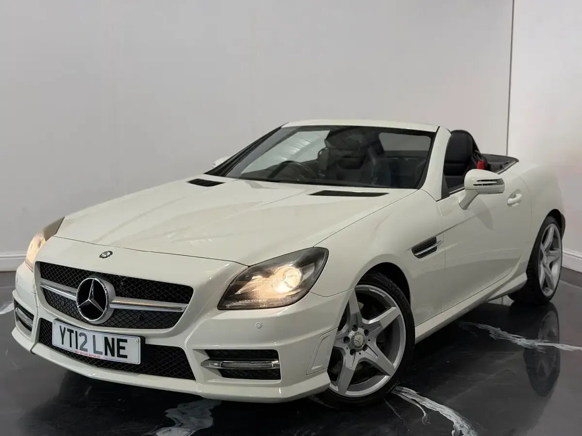 Used Mercedes SLK200 AMG 2012 White Cabriolet