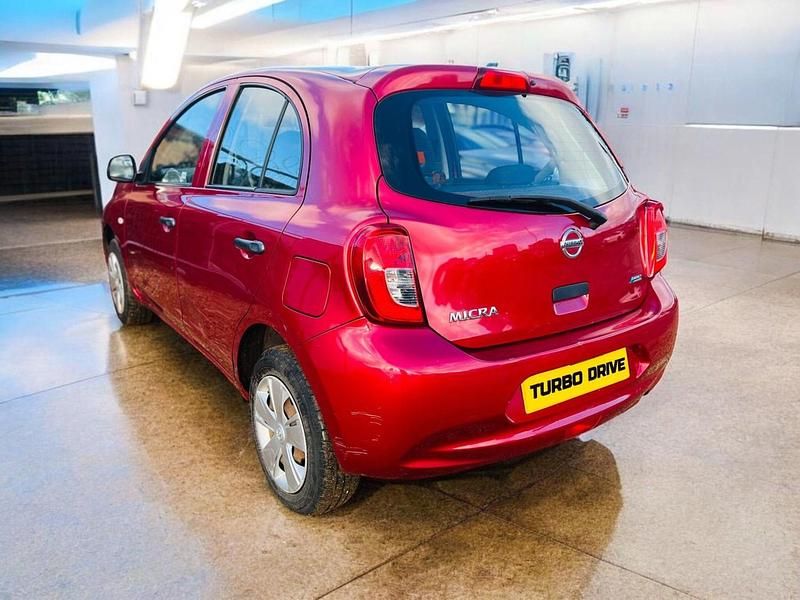 Used Nissan Micra Visia 2013 Red Hatchback