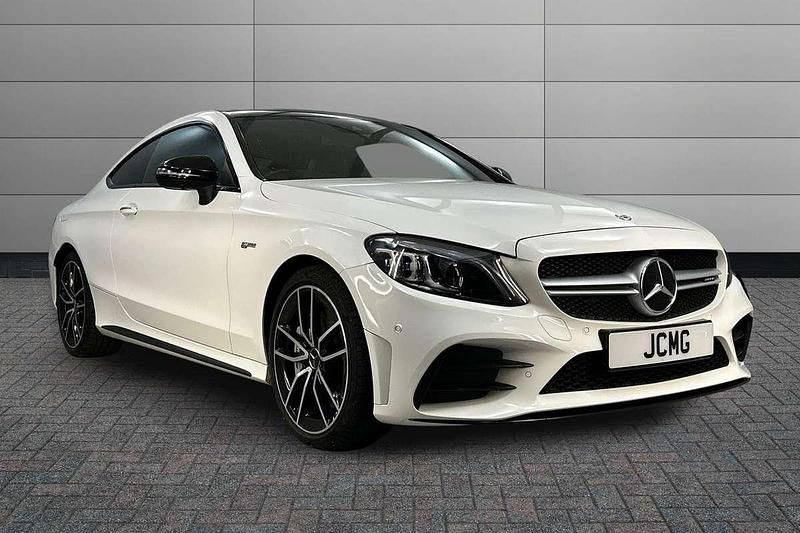White Used 2021 Mercedes C43 AMG Premium Plus Coupe | £35,000 (Fair price) - Image 1/4