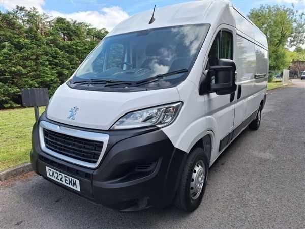 White Used 2022 Peugeot Boxer S Van | £11,994 (Good price) - Image 1/1