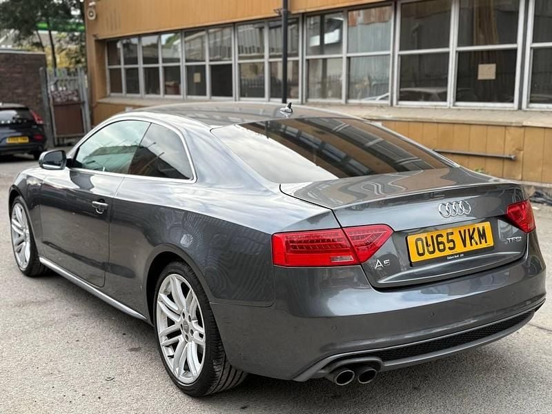Used Audi A5 S-Line 177 HP (130 kW) 2015 Grey Coupe