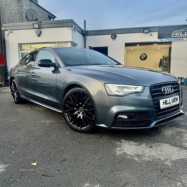 Grey Used 2016 Audi A5 Black Edition Hatchback | £13,695 (Expensive) - Image 1/4