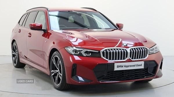 Red Used 2025 BMW 320 M Sport Estate | £35,950 (Expensive) - Image 1/4