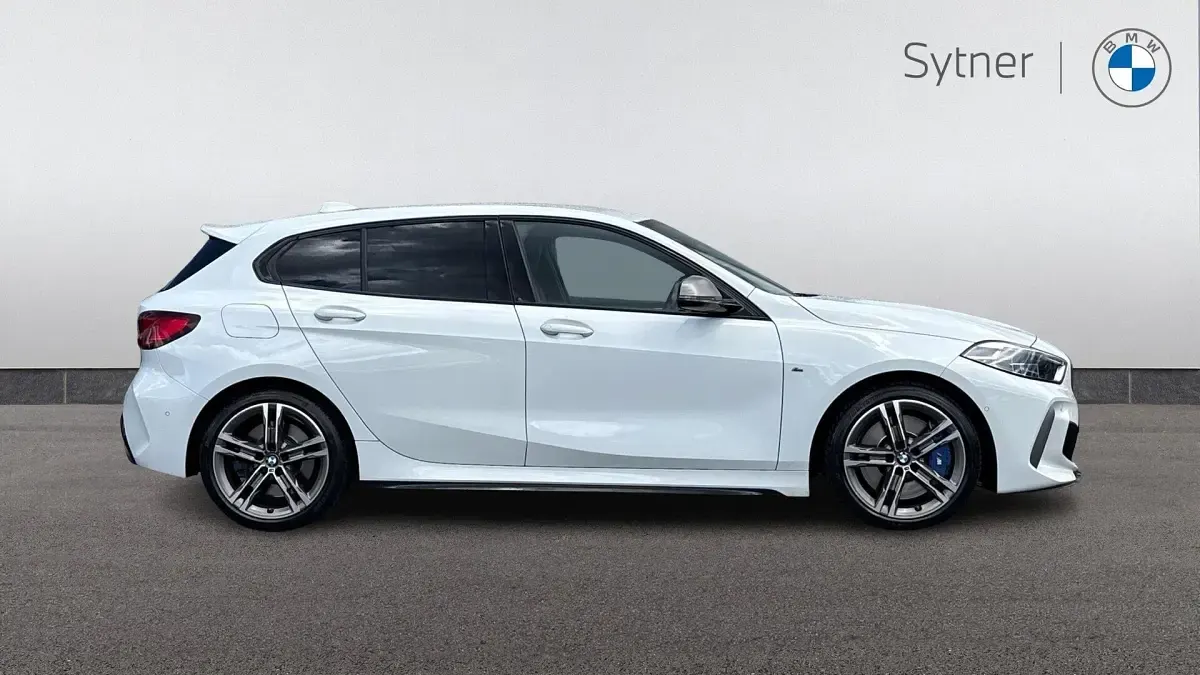 Used BMW M135 Shadowline 302 HP (222 kW) 2022 White Hatchback