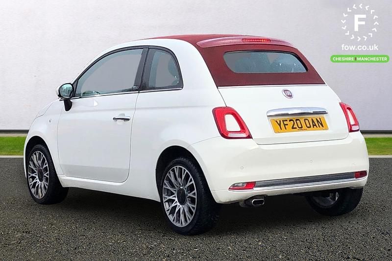 Used Fiat 500 Star 69 HP (50 kW) 2020 White Cabriolet