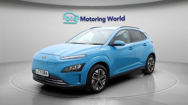 Used Hyundai Kona Premium 150 kW (204 HP) 2021 Blue SUV