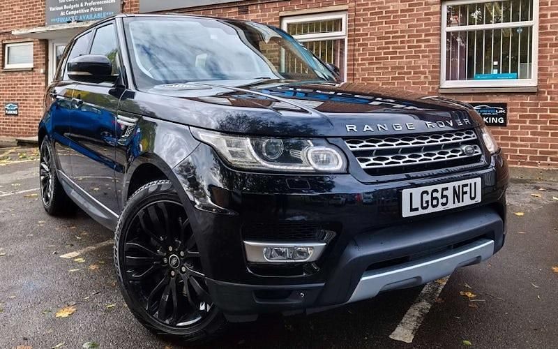 Black Used 2015 Land Rover Range Rover Sport HSE SUV | £14,500 (Fair price) - Image 1/4