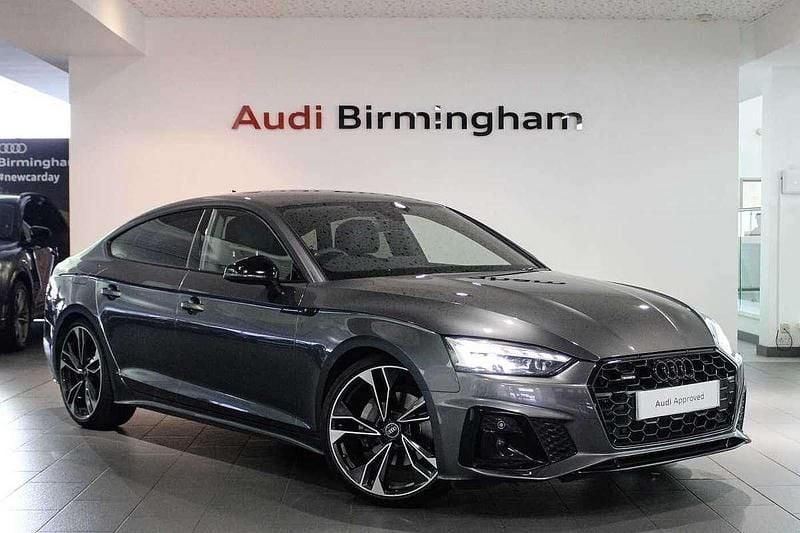 Grey Used 2023 Audi A5 Sportback Black Edition Hatchback | £29,950 (A bit pricey) - Image 1/4