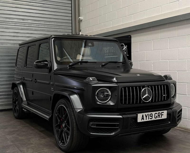 Black Used 2019 Mercedes G63 AMG AMG SUV | £123,989 (Fair price) - Image 1/4