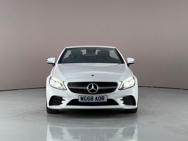 Used Mercedes C200 AMG Line Premium 2018 White Cabriolet