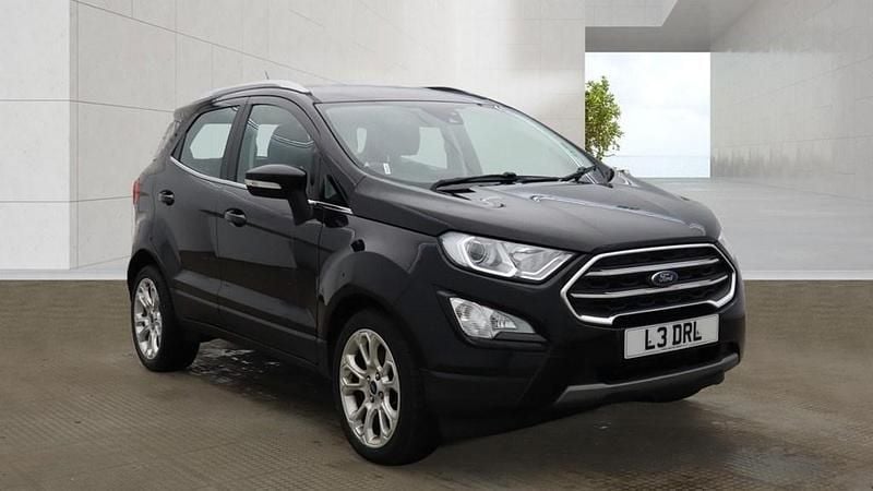 Used Ford Ecosport Titanium 100 HP (73 kW) 2020 Black SUV