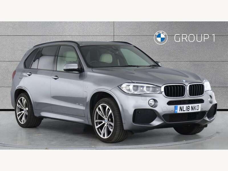 Space grey Used 2018 BMW X5 M Sport SUV | £28,650 (Fair price) - Image 1/4