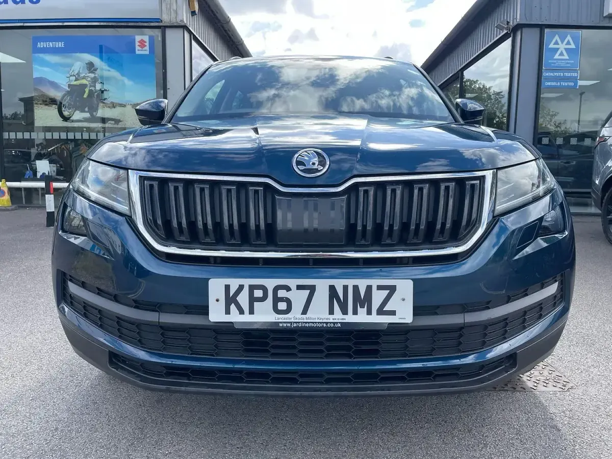 Używany Skoda Kodiaq SE L 150 KM (110 kW) 2017 Niebieski SUV