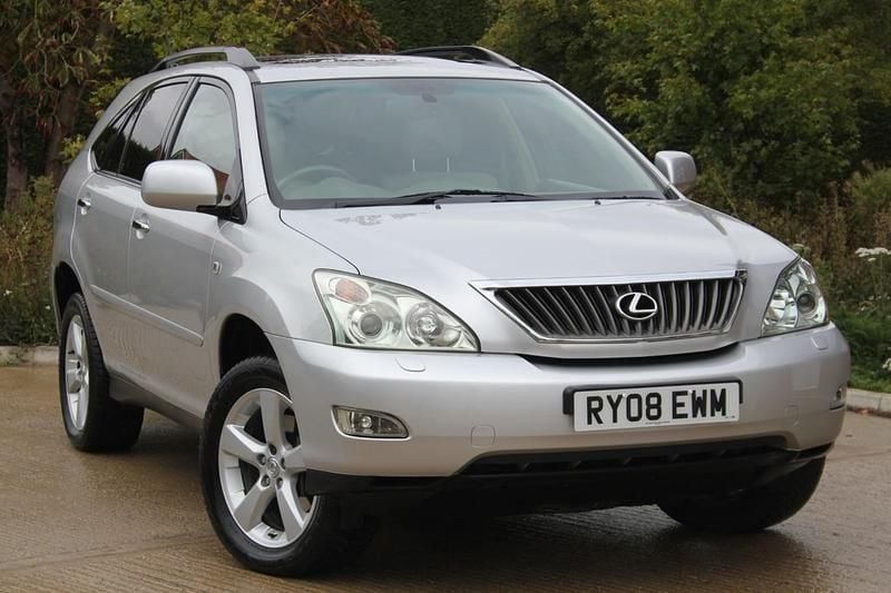 Classic silver metallic Used 2008 Lexus RX350 SUV | £5,995 - Image 1/4