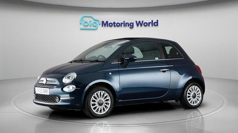 Used Fiat 500C S 70 HP (51 kW) 2023 Blue Cabriolet