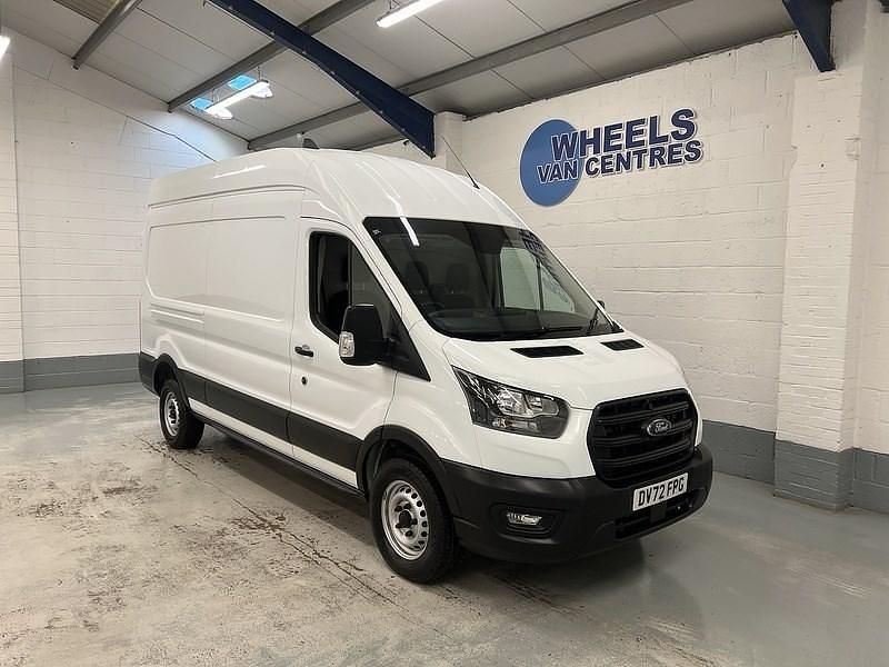 Used Ford Transit 130 HP (95 kW) 2022 White Van