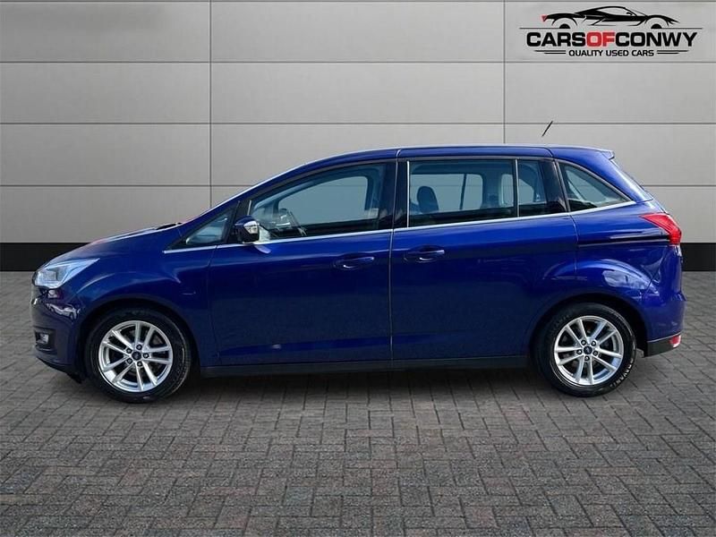Used Ford Grand C-Max Zetec 120 HP (88 kW) 2018 Blue MPV