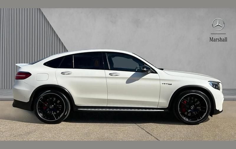 Used Mercedes GLC63 AMG Premium 510 HP (375 kW) 2019 White Coupe