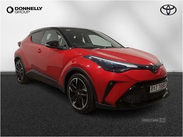 Used Toyota C-HR Sport 122 HP (89 kW) 2022 Red/black SUV