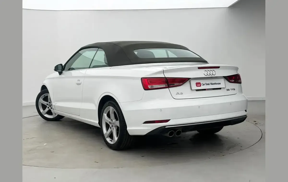 Used Audi A3 Cabriolet Sport 150 HP (110 kW) 2019 White Cabriolet