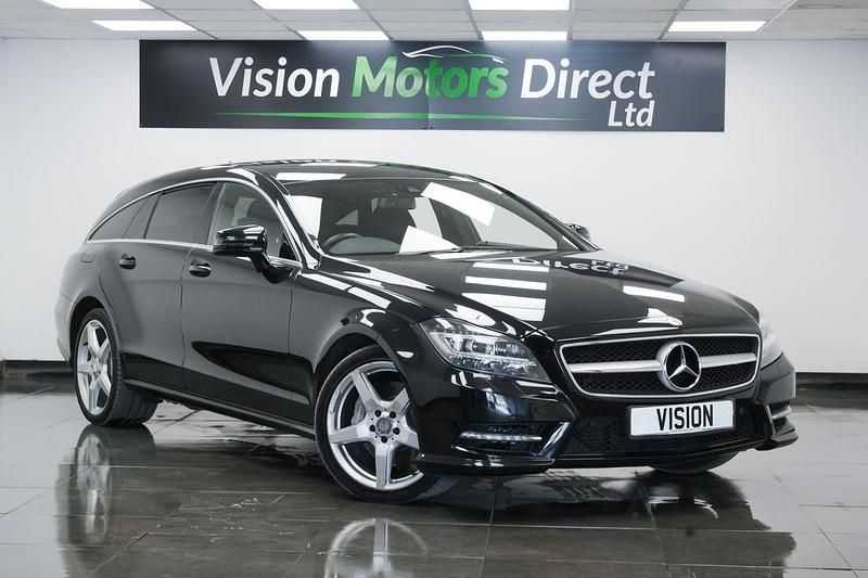 Black Used 2014 Mercedes CLS350 Shooting Brake AMG Estate | £6,970 - Image 1/3