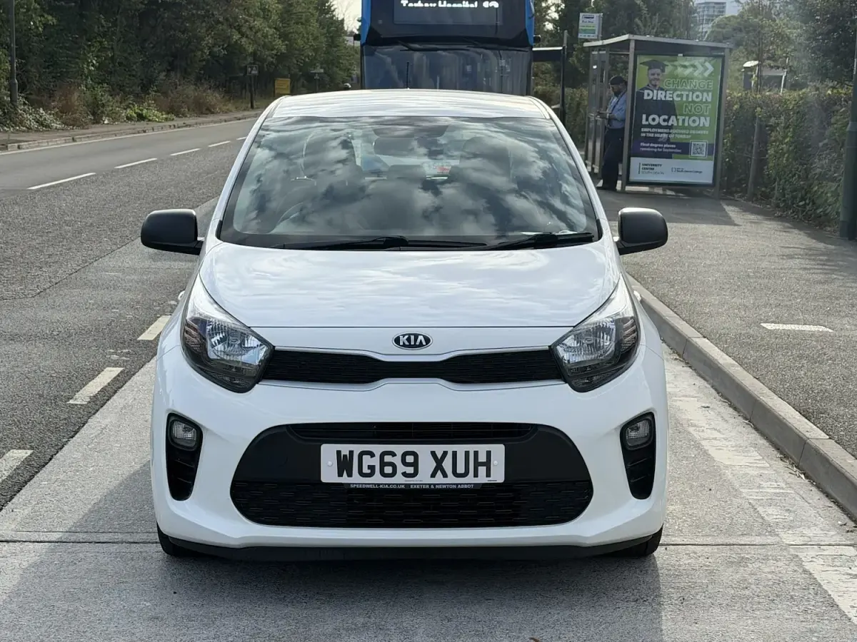 Used Kia Picanto 66 HP (48 kW) 2019 White Hatchback