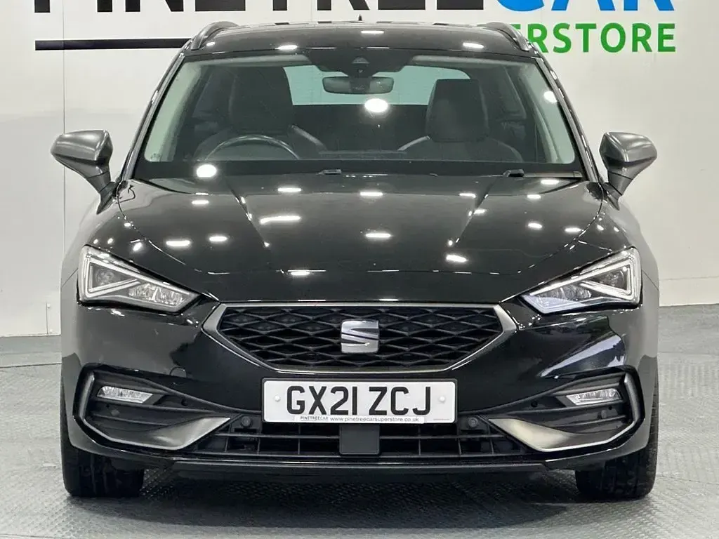 Used Seat Leon FR 150 HP (110 kW) 2021 Black Estate