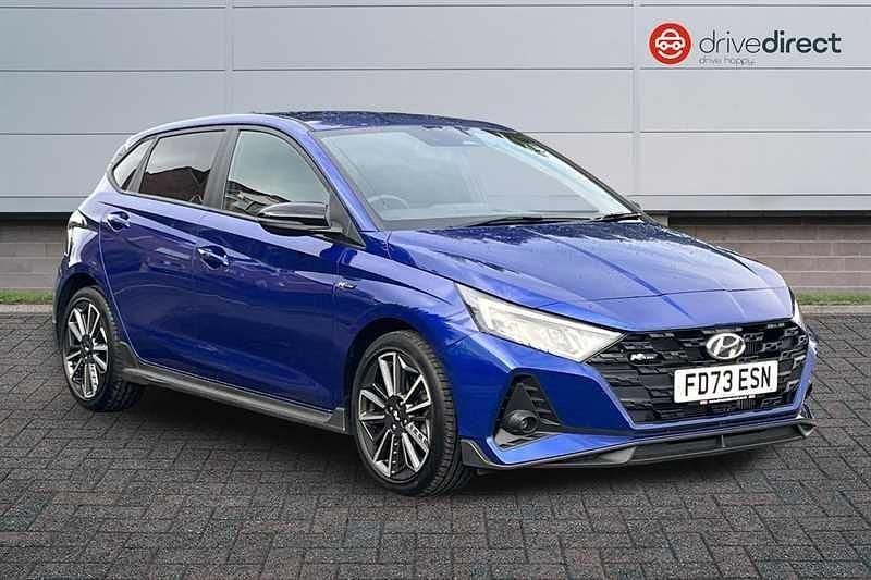 Blue Used 2024 Hyundai i20 N Line Hatchback | £17,150 (Fair price) - Image 1/4
