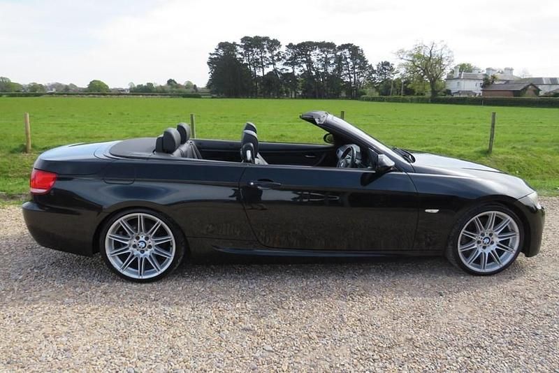 Used BMW 325 Cabriolet M Sport 2008 Black Cabriolet