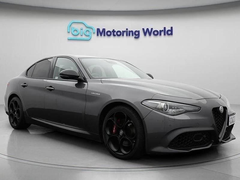 Grey Used 2022 Alfa Romeo Giulia Veloce Sedan | £25,000 (Fair price) - Image 1/4