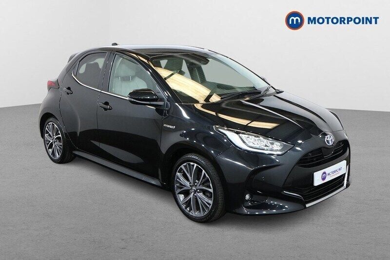Black Used 2020 Toyota Yaris Hybrid Hatchback | £15,549 (Fair price) - Image 1/4
