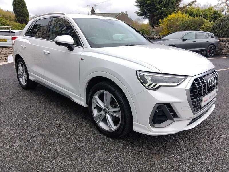 White Used 2022 Audi Q3 S-Line SUV | £27,295 (Fair price) - Image 1/4