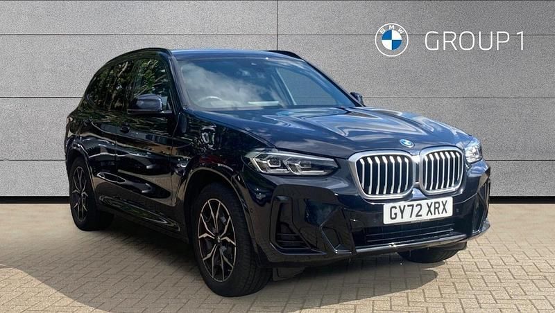 Black Used 2023 BMW X3 M Sport SUV | £37,995 (Fair price) - Image 1/4