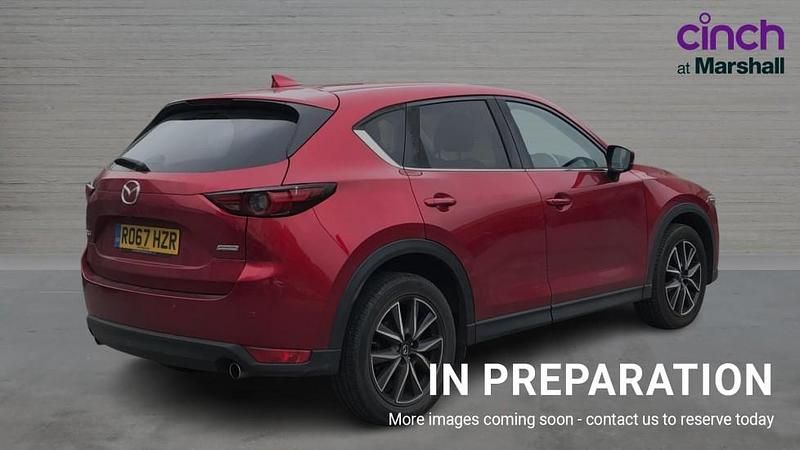 Second-hand Mazda CX-5 Inclusive 150 CP (110 kW) 2017 Roșu SUV