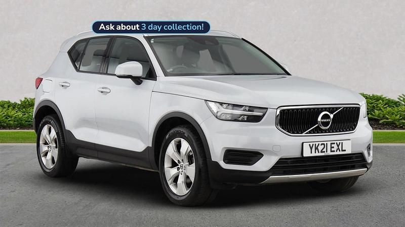 Silver Used 2021 Volvo XC40 Momentum SUV | £20,116 (Fair price) - Image 1/4