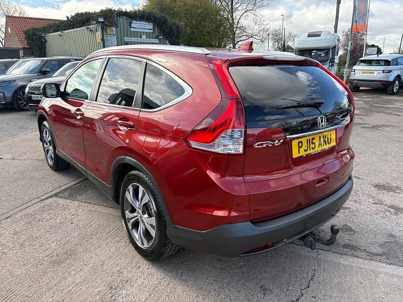 Used Honda CR-V EX 2015 Red SUV